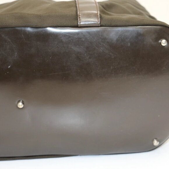 Gucci Bamboo Boston Large Capacity Commuter School Bag - Brown - Picture 13 of 16